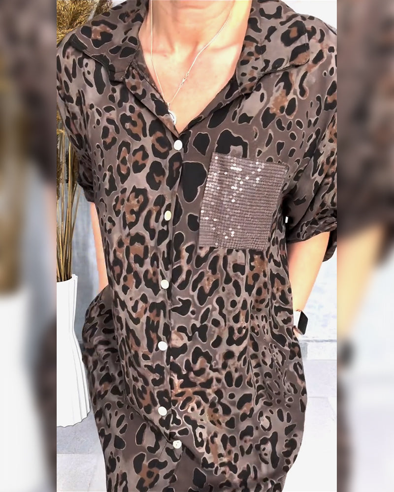 Robe Imprimé Léopard